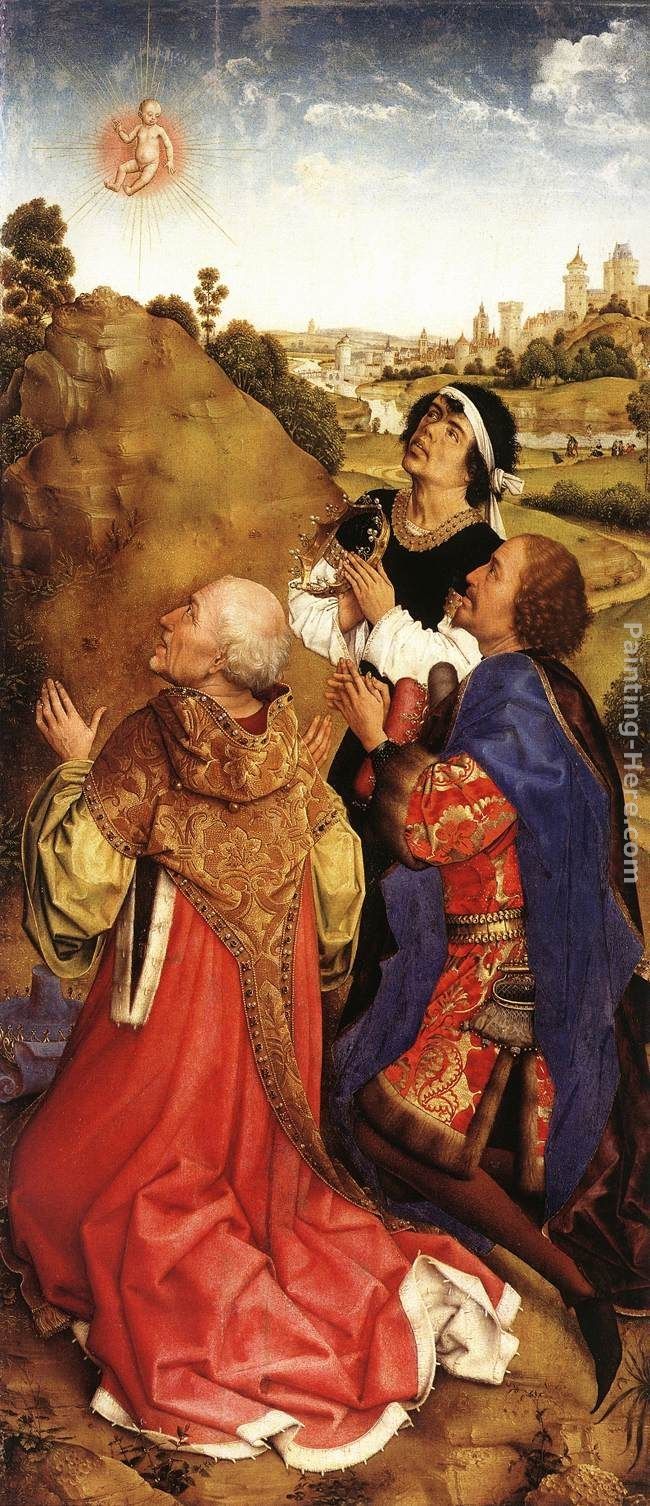 Rogier van der Weyden Bladelin Triptych right wing